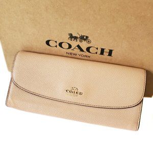 Coach Beige Wallet